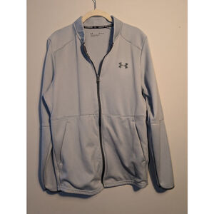 Men's Under Armour Performance Jacket S Light Gray Dark Gray